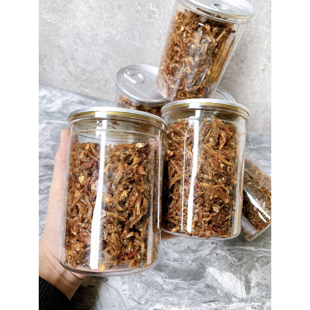 Cá cơm rim 250g hũ pet tiện lợi, ăn vặt LASTFOOD Hà Nội với đặc sản các miền ngon giá rẻ