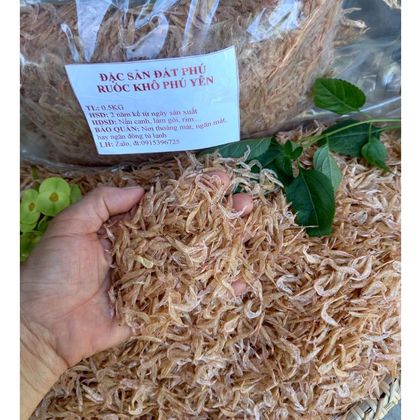 0.5KG Ruốc Khô Phú Yên Bao Ngon