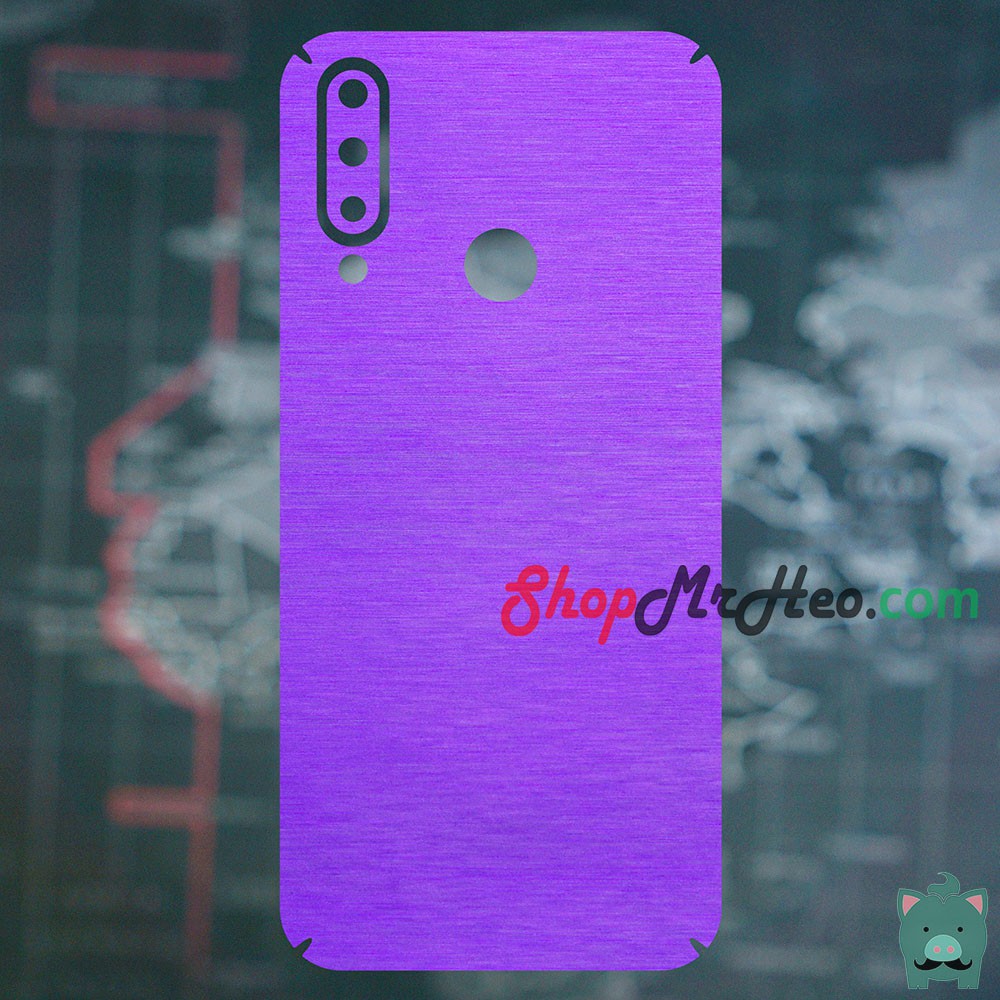 Skin Dán Mặt Sau Lưng Vân Nhôm Vsmart Joy 3 - Star 3 - Star 4