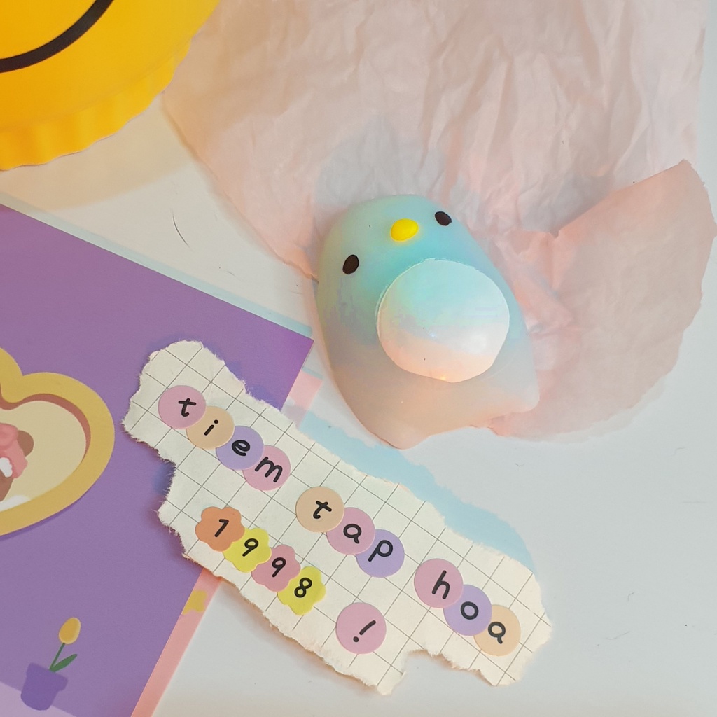 Đồ Chơi Bóp Tay Squishy Mochi Xả Stress Hình Động Vật Cute