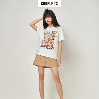 Áo Thun In Art Pattern Nữ Couple TX WTS 2083