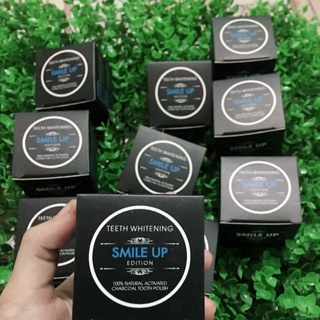 BỘT TRẮNG RĂNG SMILE UP THAN HOẠT TÍNH.