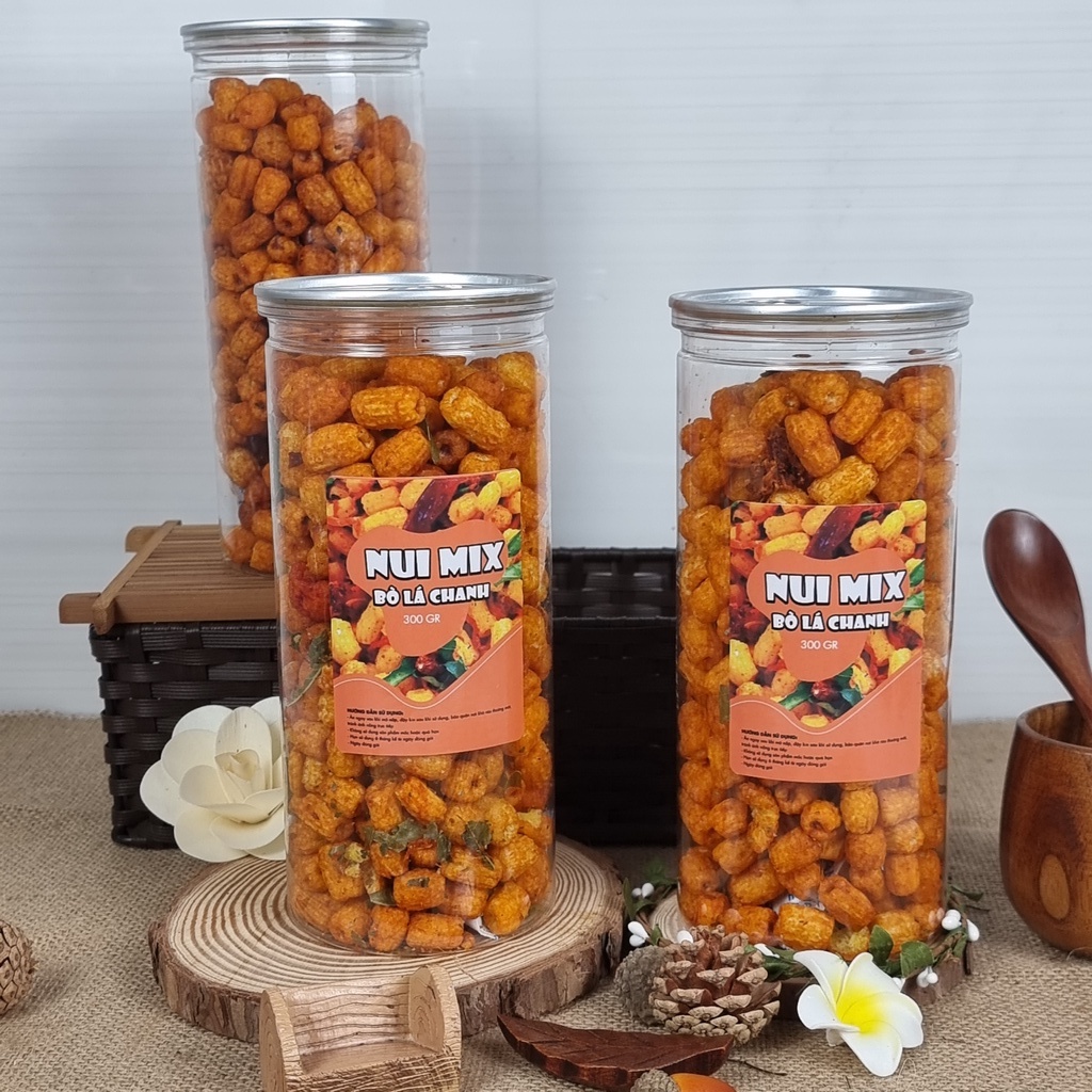 Nui bò lá chanh- Hủ pét 930ml 350g