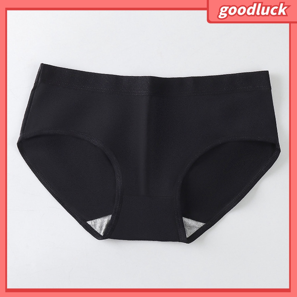 Quần Lót Cạp Vừa Màu Sắc Tinh Khiết Thoải Mái Có Size Lớn Dành Cho Nữ