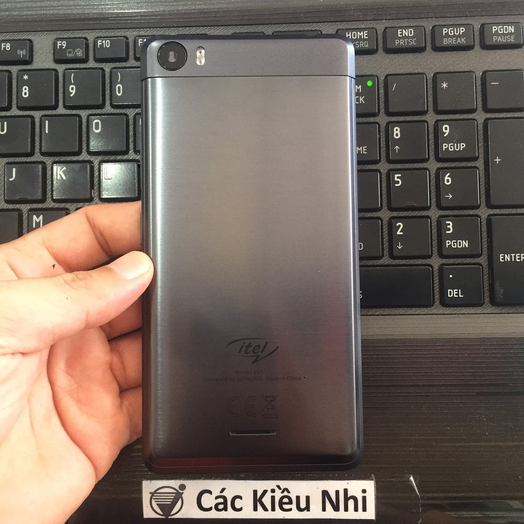 Itel	P51	Vỏ nắp lưng kèm phím nguồn âm lượng	phím nguồn volume | kính camera