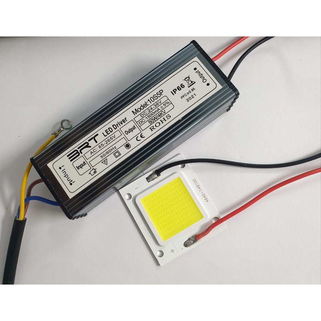 NGUỒN - CHIP LED ĐÈN LED PHA 30W đến 50W ra 28v đến 36v - tặng kèm keo tản nhiệt