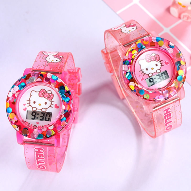Đồng Hồ Điện Tử Hình Hello Kitty Cho Bé Gái | BigBuy360 - bigbuy360.vn