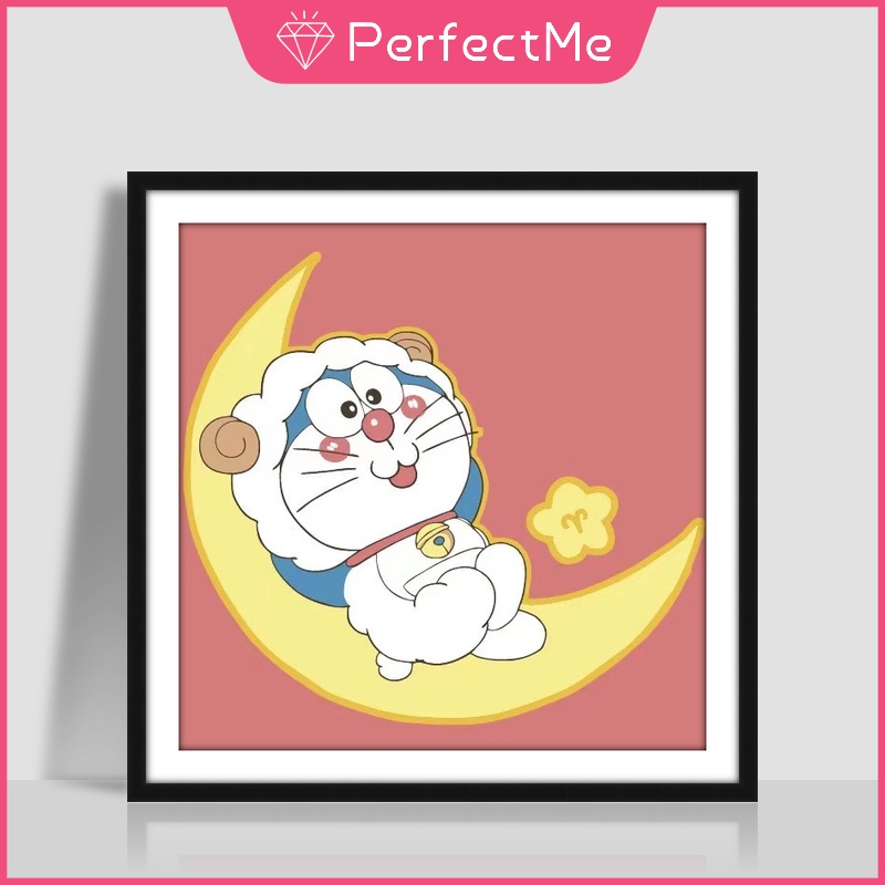 Bộ Tranh Đính Đá 5D Họa Tiết Chòm Sao Hoàng Đạo Độc Đáo Kích Thước 30x30cm Dùng Trang Trí Nhà Cửa