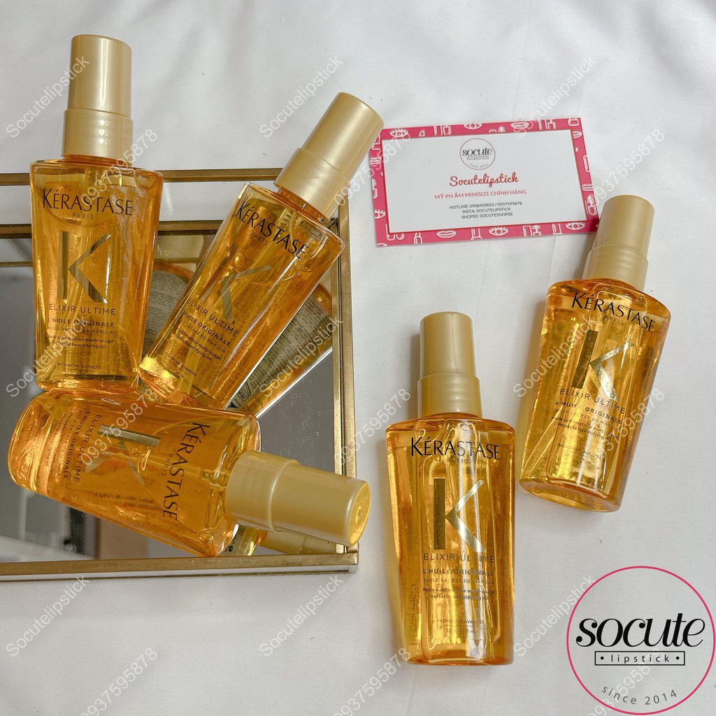 Dầu Dưỡng Tóc Kerastase Elixir Ultime Nội Địa Pháp NO BOX 50ml