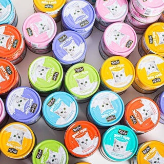 Pate sữa dê Kitcat cho mèo lon 70g - Halopetshop