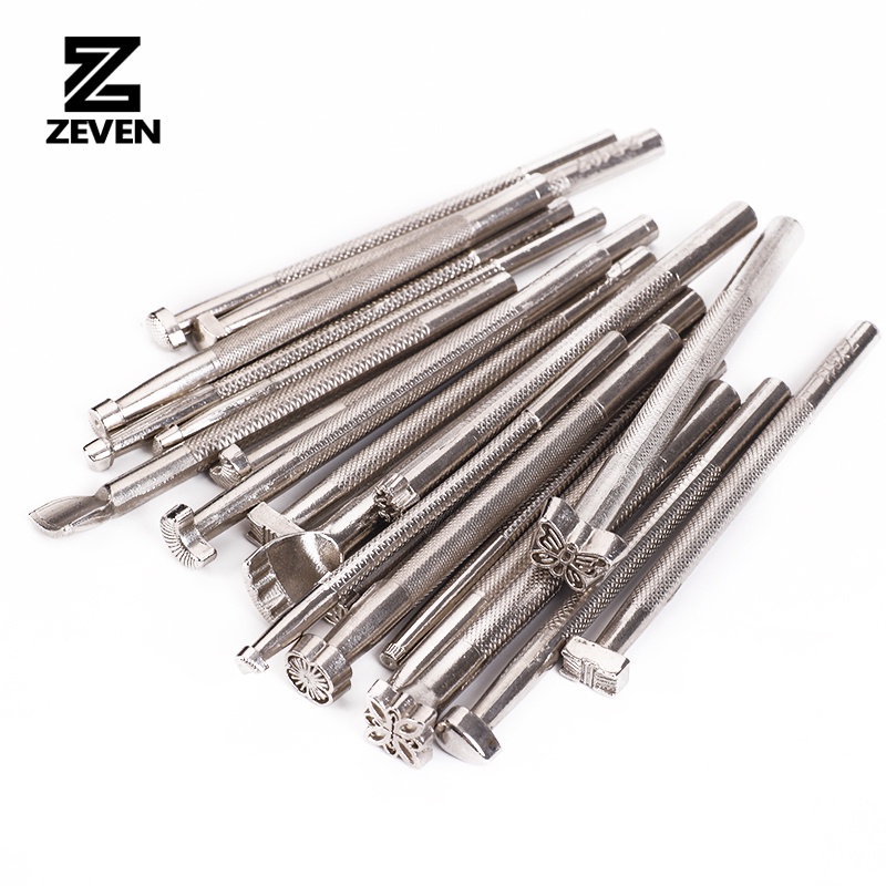 Set 1 Bộ 20 Dụng Cụ Khắc Vải Da Thủ Công