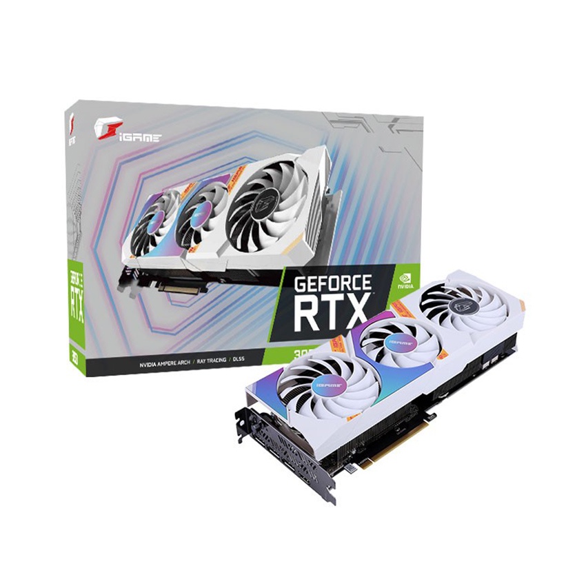 Card màn hình Colorful RTX 3050 iGame Ultra W OC 8G V - Hàng chính hãng