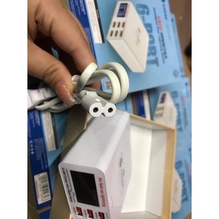 Cổng sạc 6usb thông minh SS 304Q