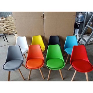Ghế nệm eames chân gỗ sồi khonoithatsaigon.com - hàng nhập khẩu