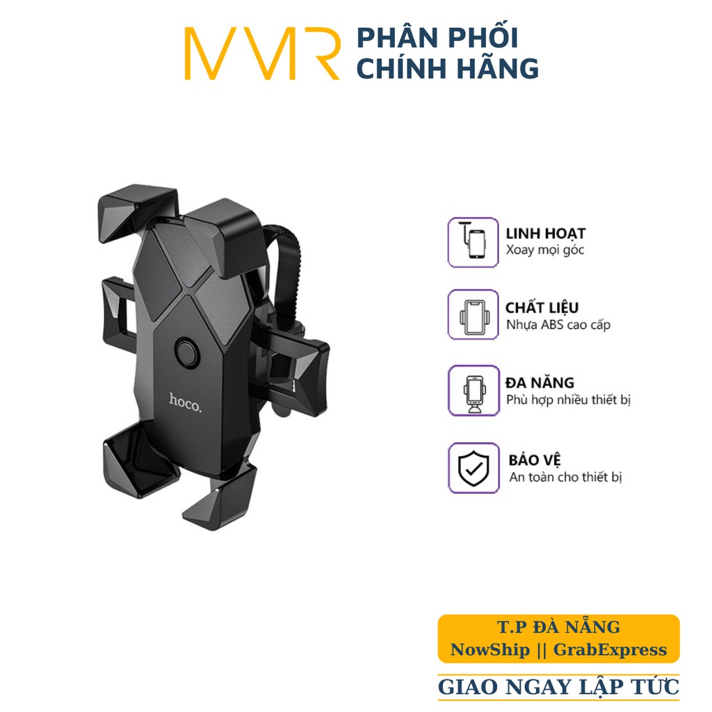 Giá đỡ điện thoại trên xe máy đa năng tiện dụng tương thích các thiết bị 3.7-6.5 inch - HOCO CA58 | BigBuy360 - bigbuy360.vn