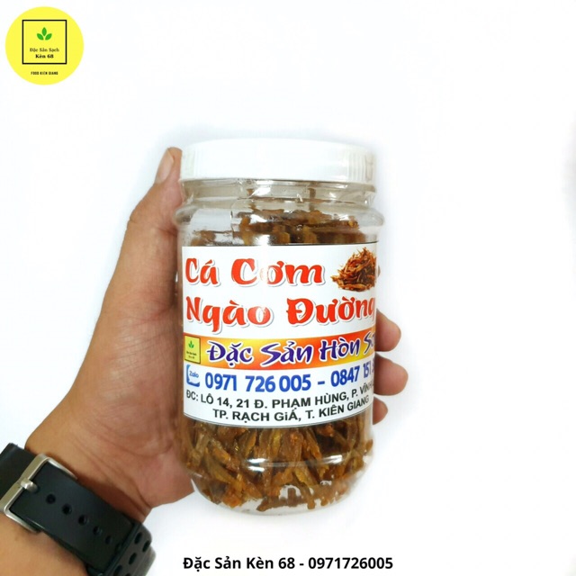 Cá cơm ngào đường đặc sản hòn sơn 1 hũ 200g