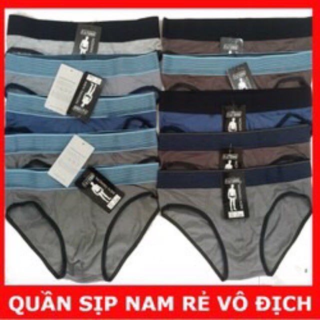 Quần sịp nam - quần sịp nam - combo 5 chiếc - Quần sịp nam - rẻ- BUYTOP.VN