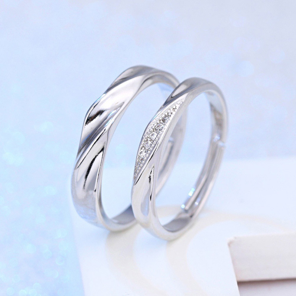 Nhẫn kim loại đơn giản thời trang dành cho nam và nữ