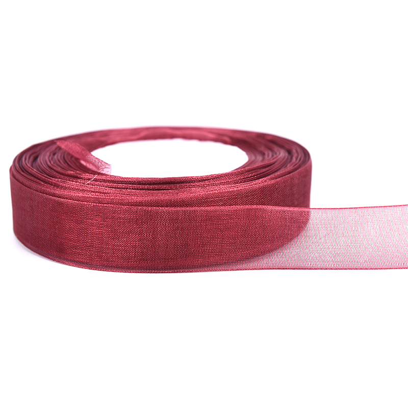 Cuộn Dây Ruy Băng Vải Lụa Satin Rộng 20mm Dài 50yard Dùng Trang Trí Tiệc Cưới