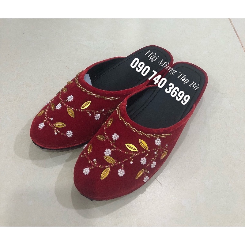 Hài Mừng Thọ Bà Kết Tay Thủ Công Mã HTB0010