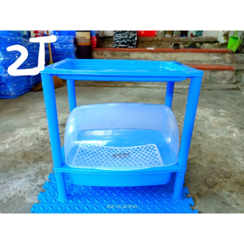 Kệ trạn úp chén bát có nắp đậy Việt Nhật, giá rẻ.Siêu Bền. 2 3 4 tầng. | BigBuy360 - bigbuy360.vn