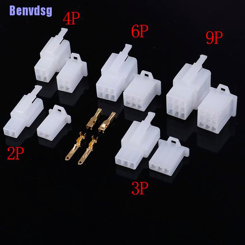 Bộ Đầu Nối Dây Điện 5 2.8mm 2 3 4 6 9 Pin Chất Lượng Cao