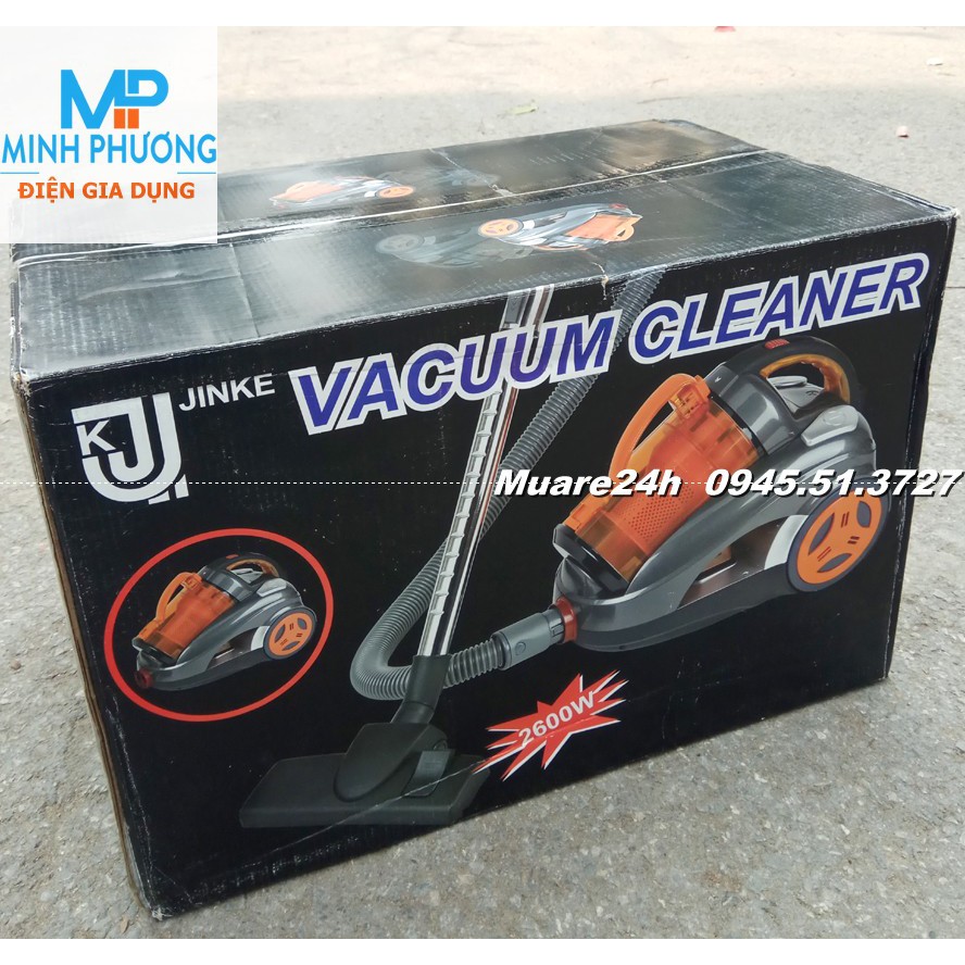 Bảo Hành 12T Máy hút bụi Vacuum Cleaner JK 2010 2600W mầu Đỏ | BigBuy360 - bigbuy360.vn