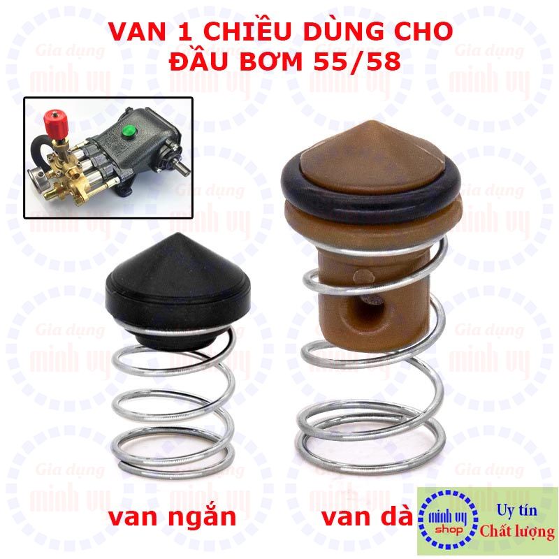 Van 1 chiều dùng cho đầu bơm rửa xe 55/58
