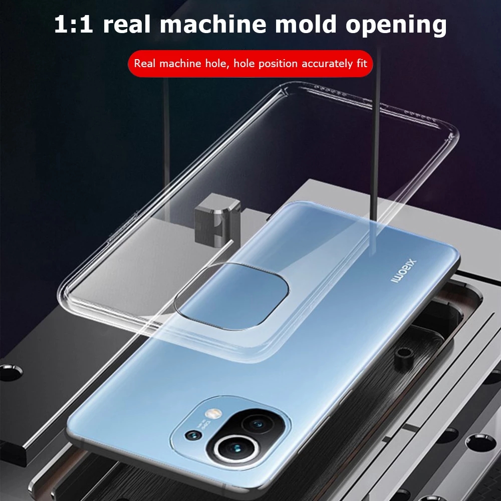 Ốp điện thoại trong suốt chống sốc dành cho Xiaomi Mi 11 10t Pro Poco F3 X3 X4 GT Nfc M3 F2 Note 10 Lite 9 9t Pro 5G 4G 2022