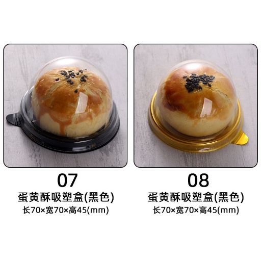 Set 50 hộp nhựa đựng bánh 50, 80, 100g