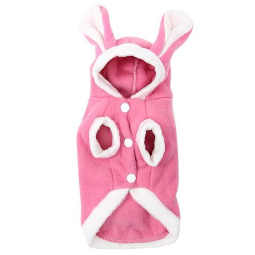 Áo Hoodie Tai Thỏ Dễ Thương Cho Thú Cưng