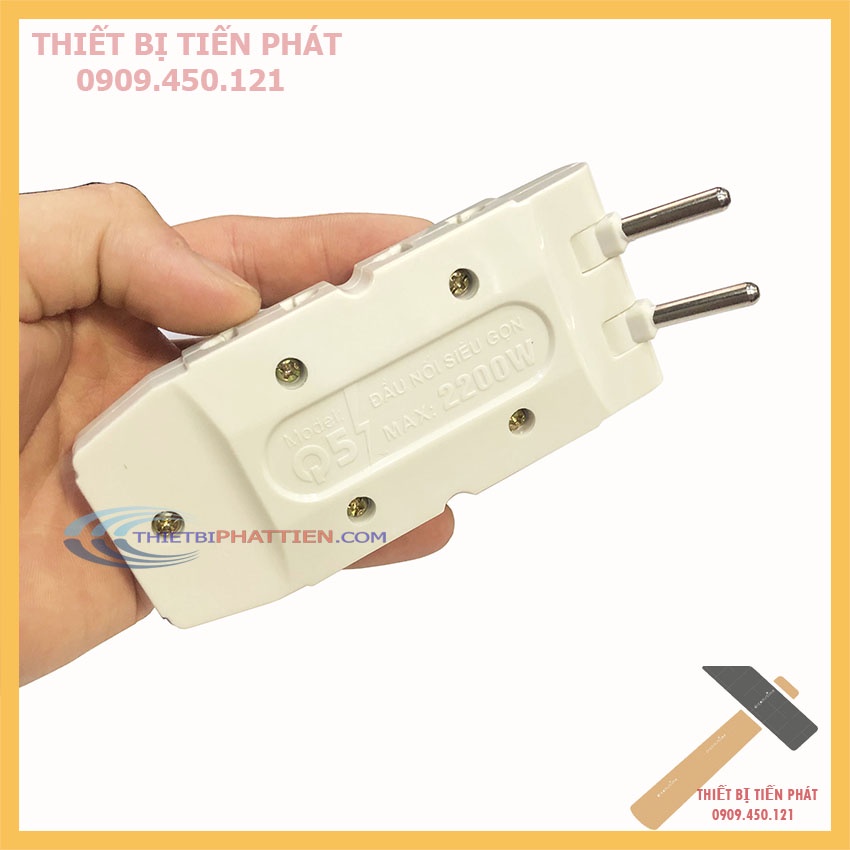 Phích Cắm Điện 1 Ra 5 SOPOKA Q5T 2200W Xoay 180 Độ Thông Minh