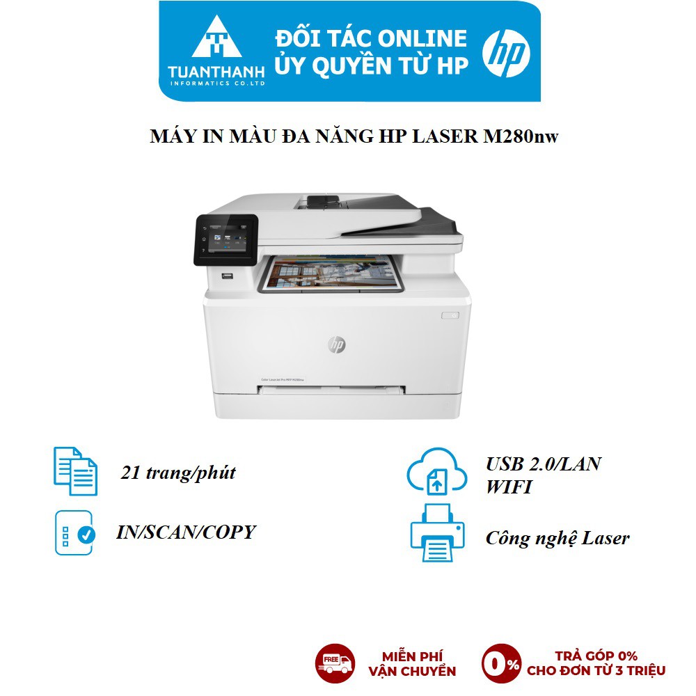 Máy in HP M280nw-T6B80A