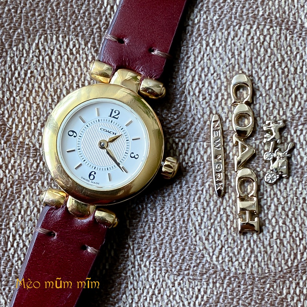 [BH 6 THÁNG] - NỮ - COACH - Đồng hồ USED >>> MỚI 98% / SWISS MADE / FULL BOX / CHỐNG NƯỚC