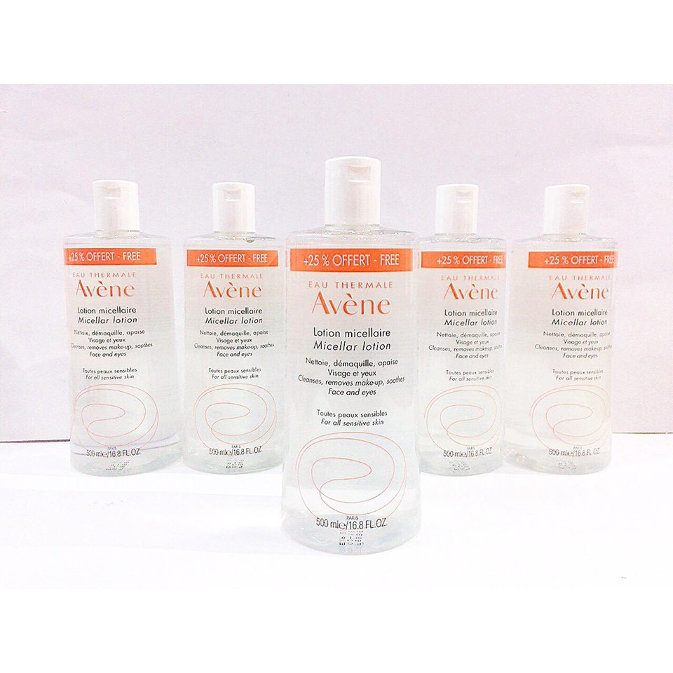 Nước Tẩy Trang Dưỡng Ẩm Da Avene Micellar Lotion 500ml