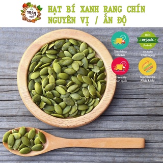 Nhân Bí Xanh Ấn Độ sấy chín nguyên vị - Ăn vặt - Shop Mẹ Minh