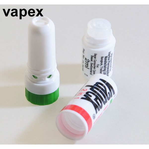 Ống Hít Thông Mũi, Thông Viêm Xoang Vapex HR Bayer 2IN1 Thái Lan 2ML