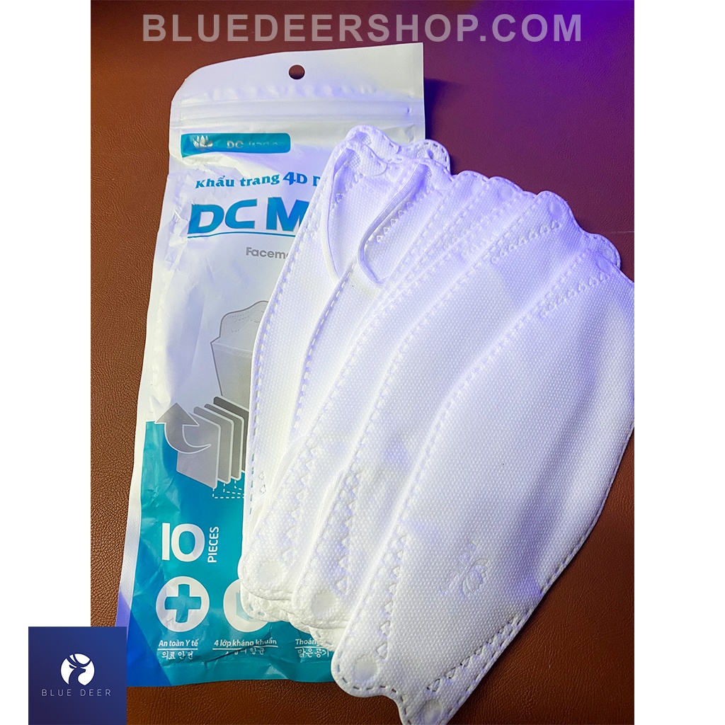 Khẩu Trang 4D KF94 BÔNG SEN VÀNG Chống Bụi Mịn Và Kháng Khuẩn cao cấp