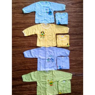 Set 5 áo dài tay sơ sinh