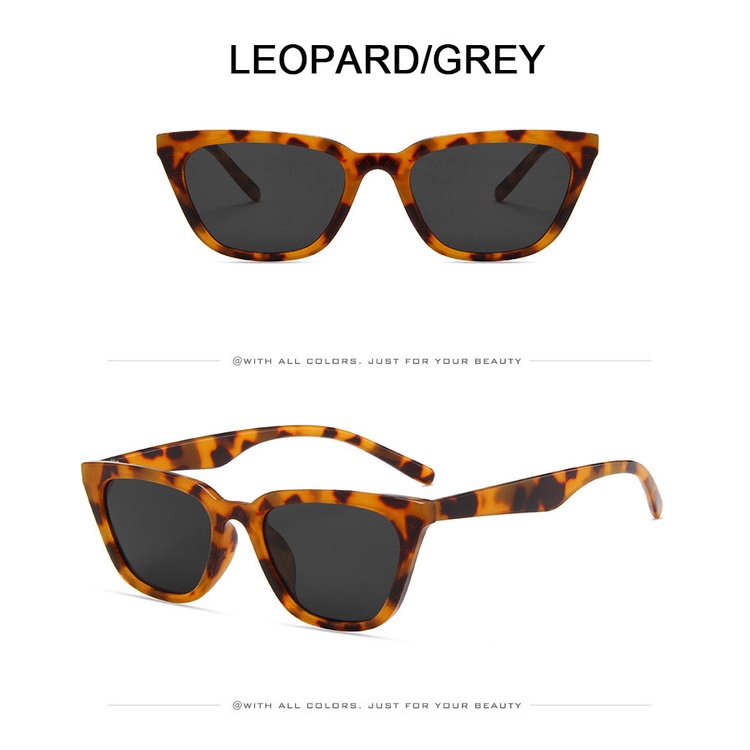 Hàng Có Sẵn Kính Mát Mắt Mèo Nhỏ Cổ Điển Trang Trí Ngoài Trời Mùa Hè Cho Nam Nữ Net Red