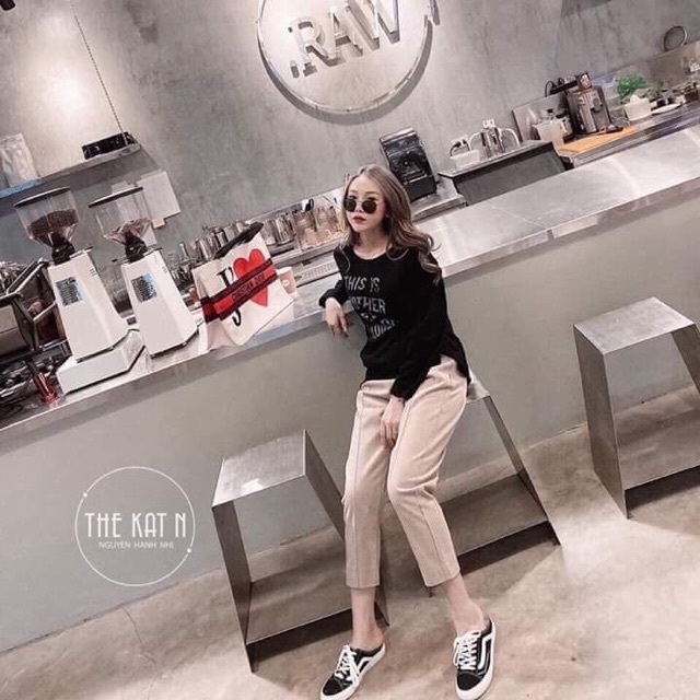 [FREESHIP QUẦN DẠ GÂN GIỮA CAO CẤP