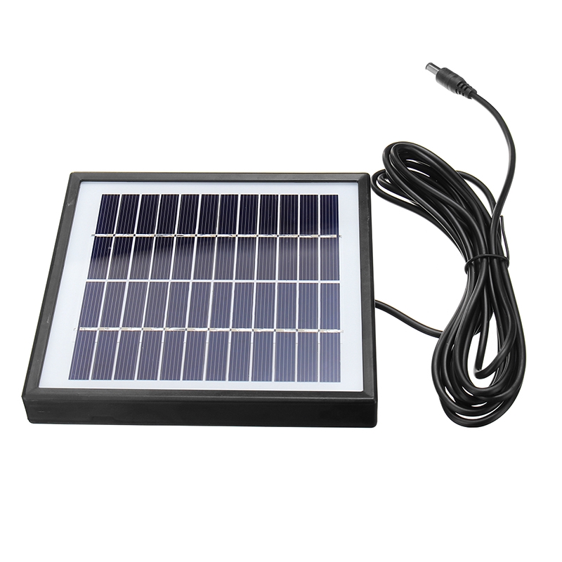 Bảng pin năng lượng mặt trời nhỏ gọn 5W 12V loại A Polysilicon cho xe hơi/ tàu thuyền + dây cáp 3m | BigBuy360 - bigbuy360.vn