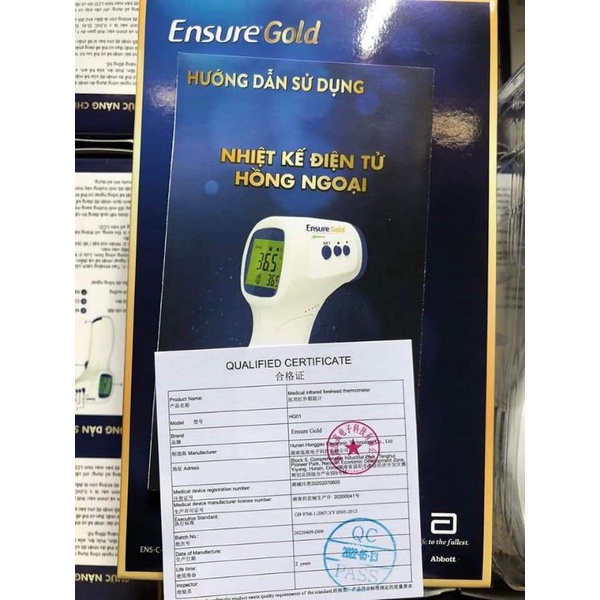 NHIỆT KẾ HỒNG NGOẠI KHUYẾN MẠI SỮA ENSURE GOLD