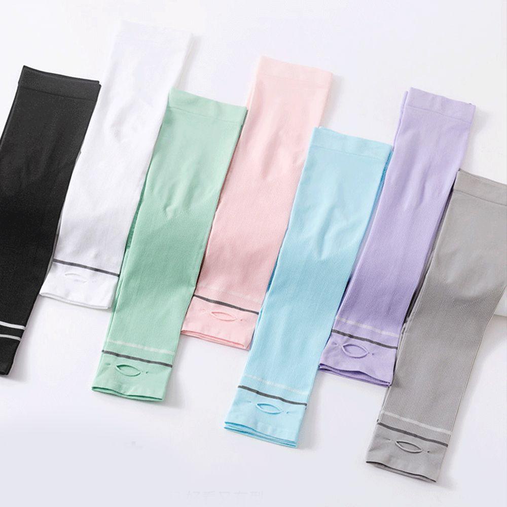 DARNELL Găng Tay Chống Nắng Và Tia UV Bằng Vải Lụa Lạnh Dành Cho Nữ