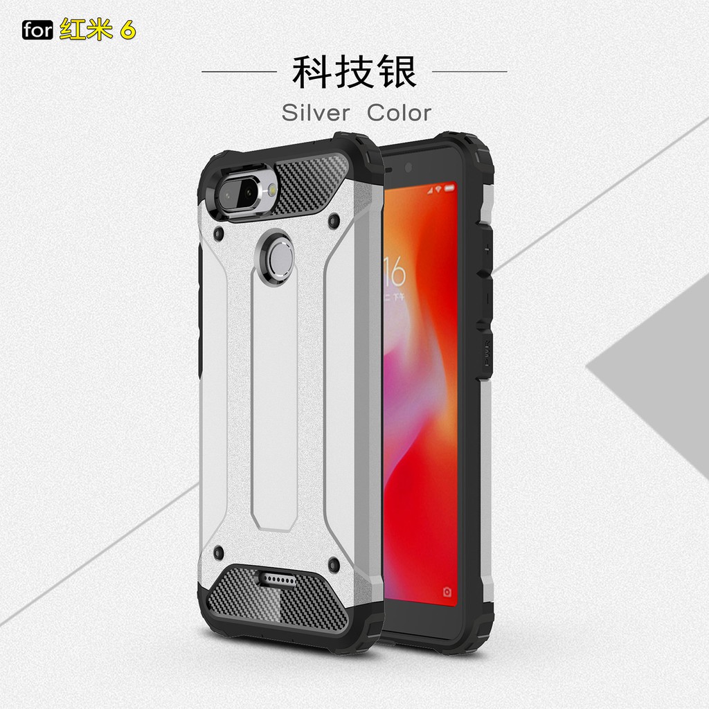 Ốp Lưng Armor Bảo Vệ Toàn Diện Cho Xiaomi Redmi 6 / 6a / S2