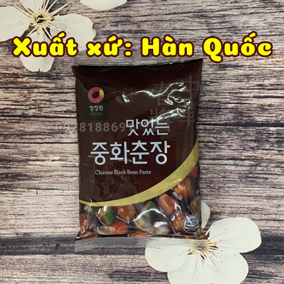 Xốt Tương Đen Làm Mì Trộn Hàn Quốc Gói 250g