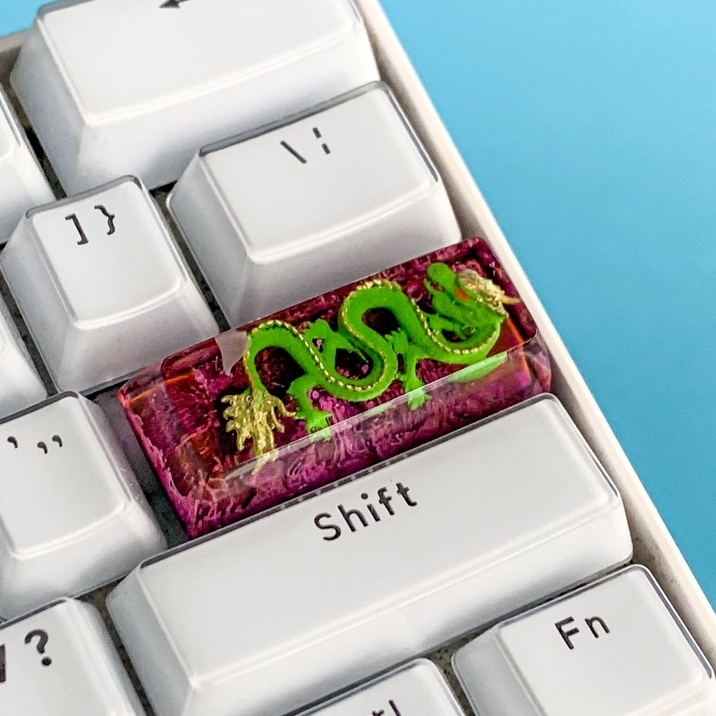 Nút bàn phím cơ máy tính - Artisan keycap - Dragon Enter Keycap