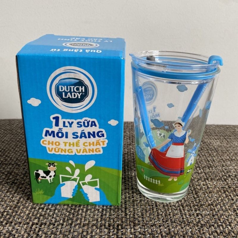 Ly thủy tinh Vinamilk 450ml