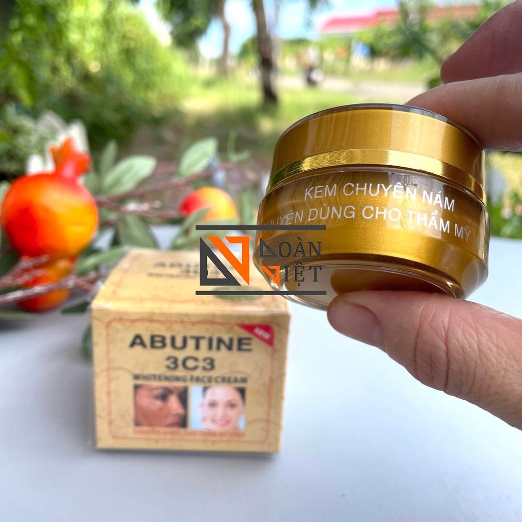 Kem THOA MẶT LÀM MỜ NÁM, SẠM, TÀN NHANG ABUTINE 3C3 20g - Xuất xứ Thái Lan. Sản phẩm được thẩm mỹ viện tin dùng