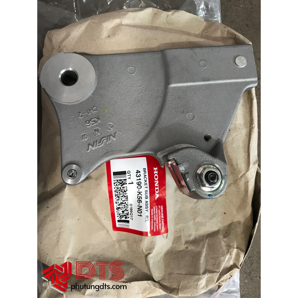 Pát gắn heo thắng sau Sonic 150 - nhập chính hãng Honda indo